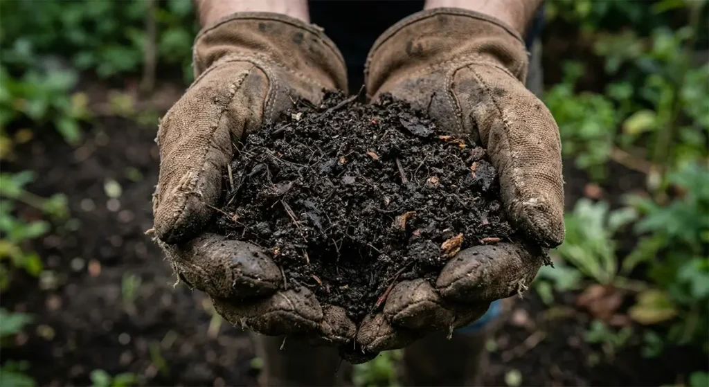 DIY compost bin homestead