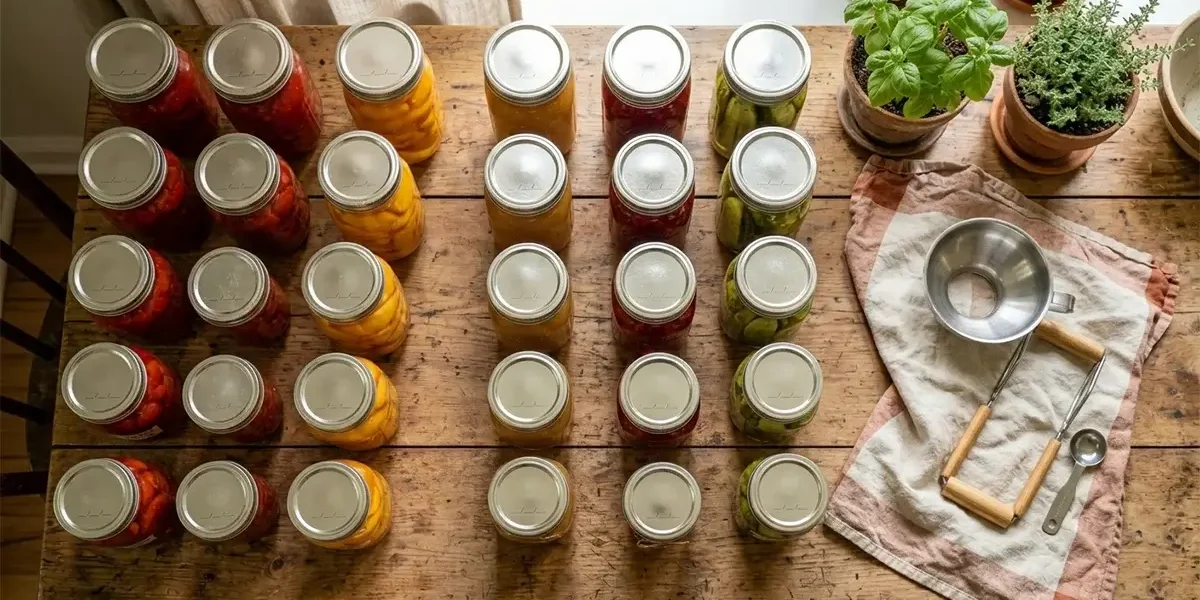 Home Canning for Beginners: The Complete Safety Guide