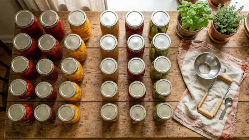 Home Canning for Beginners: The Complete Safety Guide