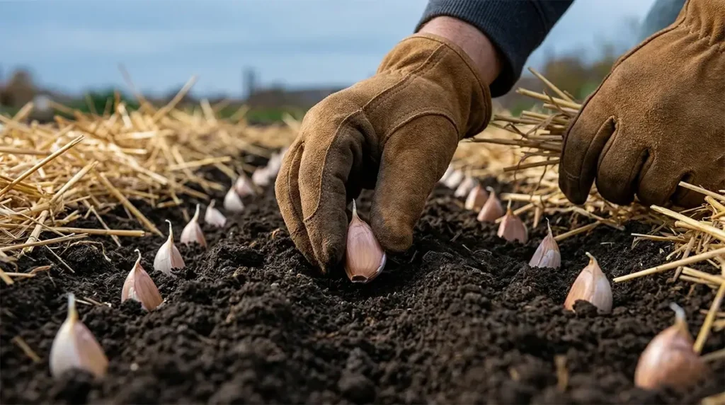 how to grow garlic homestead